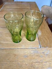 Pair green coca for sale  WILMSLOW