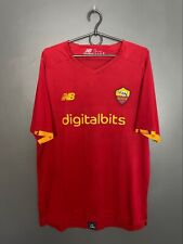 Usado, CAMISA DE FUTEBOL AS ROMA 2021/2022 CASA NEW BALANCE TAMANHO L ADULTO comprar usado  Enviando para Brazil