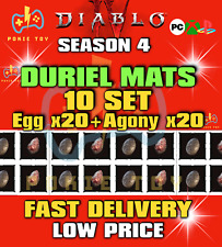 D4 Diablo 4 Temporada 4: x10 CONJUNTO TAPETES DURIEL " OVO X20 + FRAGMENTO x20" ENTREGA RÁPIDA comprar usado  Enviando para Brazil