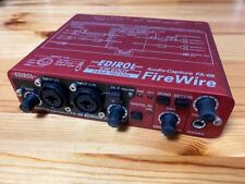 Roland Edirol FA-66 FireWire Audio Capture Digital Recording Interface 6 in out for sale  Shipping to South Africa