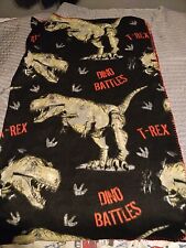 Dinosaur fleece blanket for sale  TEIGNMOUTH