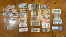 Lote de 29 billetes/billetes extranjeros/mundiales - moneda mixta con colección segunda mano  Embacar hacia Argentina