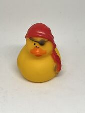 Pirate Red Bandana Yellow Rubber Duck 2” Ducky Bath Pool Toy for sale  Shipping to South Africa