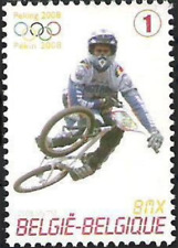 België/Belgique 2008 Olympic Games Peking BMX 3797 Mi 3844 ** na sprzedaż  Wysyłka do Poland