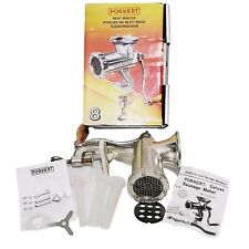 Used, COMPLETE Meat Grinder Deluxe Set Mountable Sausage Maker Mincer Porkert No. 8 for sale  Shipping to South Africa
