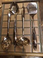 Copper Effect Utensils Set Of Four for sale  Shipping to South Africa