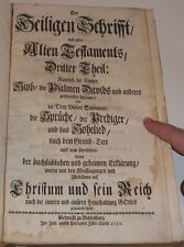 Rarität biblia germanica gebraucht kaufen  Eisfeld