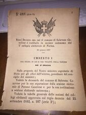 Regio decreto comune usato  Ferrara