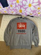 Stussy jumper gold for sale  OLNEY