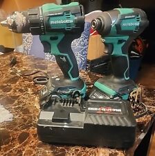 Metabo HPT 18V Cordless Driver Drill DS18DEX with Charger & 2 Batterys  for sale  Shipping to South Africa