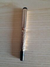 Penna stilografica placcata usato  Bellizzi