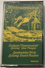 Usado, 1970/80er | MC | Lindauer Doppelquartett & Geschwister Birk | Weihnachtsklänge segunda mano  Embacar hacia Argentina