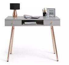 Sleek grey desk for sale  WINCHESTER