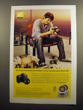 2008 Nikon D90 Camera Advertisement - Ashton Kutcher for sale  Shipping to South Africa