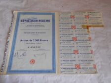 Certificat actions vintage d'occasion  Bais