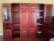Cherry wood cabinet for sale  Easton