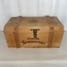 Cassetta legno vino usato  Palermo