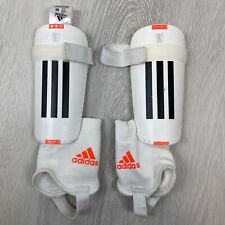 adidas White Soccer Shin Pads Size Medium for sale  Shipping to South Africa