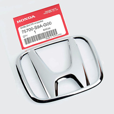 Usado, Placa de identificação 75700-S9A-G00 cromada montada em grade Honda H emblema para Accord nova comprar usado  Enviando para Brazil