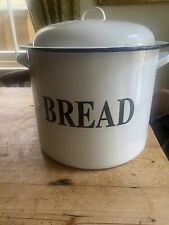 Enamelled bread bin for sale  UK