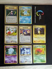 Lote de 8 cartas vintage Pokemon Pocket Monster 1996 WoTC - remolinos - Holo casi nuevo - LP, usado segunda mano  Embacar hacia Argentina
