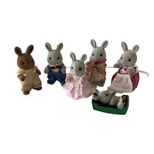 Roupas de bebê, berço e mamadeira Sylvanian Families vintage 1980's Bunny Rabbit Family comprar usado  Enviando para Brazil