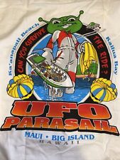 NEW UFO PARASAIL MAUI BIG ISLAND HAWAII MEDIUM LONG SLEEVE SHIRT for sale  Shipping to South Africa