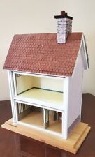 Vintage Ooak Miniature Dollhouse Display Box 1:48 Quarter Scale Room Box Wired for sale  Shipping to South Africa