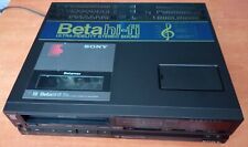 Sony betamax sl-hf100ec Beta hi-fi PAL/SECAM video cassette recorder usato  Napoli