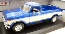 Camión diecast diecast escala 1/18 31462 - 1979 Ford F-150 - azul/blanco segunda mano  Embacar hacia Argentina