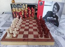 Garry Kasparov Wooden Chess Set and Wooden Board for sale  Shipping to South Africa