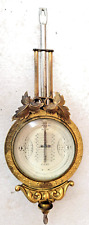 Terrific Reloj Péndulo Cristal Biselado Grueso Patentado F. Kroeber Fechado 1881 segunda mano  Embacar hacia Argentina