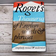 Vintage roget thesaurus for sale  DARLINGTON