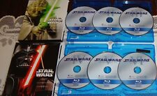 ✅ STAR WARS COMPLETE SAGA 1-6 BLU-RAY SET EPISÓDIOS I,II,III,IV,V,VI (SEM DVDs)✅ comprar usado  Enviando para Brazil