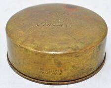 Vintage brass round for sale  Shipping to Ireland