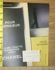 Chanel pour monsieur for sale  Little Rock