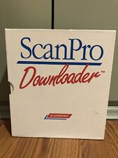 Disquete manual Scantronic ScanPro Downloader programa fichário 1997 segurança, usado comprar usado  Enviando para Brazil