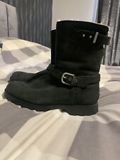 Ugg black zip for sale  LEEDS