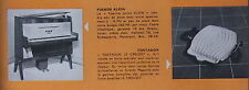 1961 advertisement crucuset d'occasion  Expédié en Belgium
