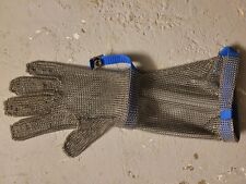 Stechschutzhandschuh blau flei gebraucht kaufen  Hamburg
