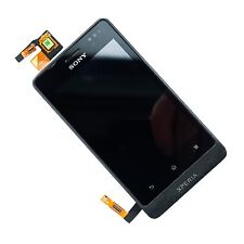Sony Xperia Go ST27i Front housing LCD display Digitizer touch screen Genuine Bl, used for sale  Shipping to South Africa