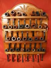 Vintage Tobacco Smoking Pipe Rack for 30 Pipes for sale  Shipping to South Africa