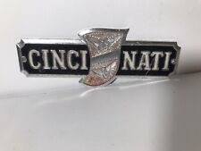 Placa de pneu vintage Cincinnati asa emblema metal crachá nome comprar usado  Enviando para Brazil