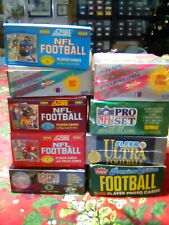 Huge Bulk Lot of 55 Unopened Old Vintage NFL Football Cards in Wax Packs NEW for sale  Oak Lawn