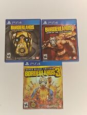 PS4 3 borderlands games... SDE (metal case), handsome collection, GOTY edition. for sale  Shipping to South Africa