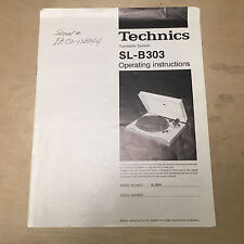 Technics owner manual for sale  Roanoke