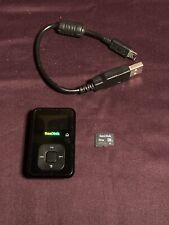 SanDisk Sansa Clip+ 8GB Rockbox FM/MP3 Player 32 GB Micro SD Bateria Ruim comprar usado  Enviando para Brazil
