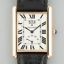 CARTIER TANK LOUIS XL RESERVA DE ENERGIA OURO ROSA 18 QUILATES REF. W1560003 comprar usado  Enviando para Brazil