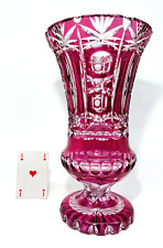 Boheme vase cristal d'occasion  La Haye-Pesnel