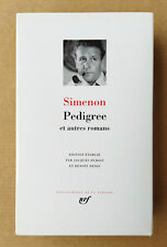 Simenon. pedigree romans d'occasion  France